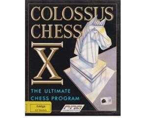 Colossus Chess X (small box) m. kasse og manual (Amiga)