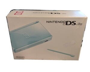 Nintendo DS Lite (Ice blue) m. kasse og manual