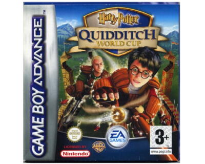 Harry Potter Quidditch World Cup m. kasse og manual (GBA)