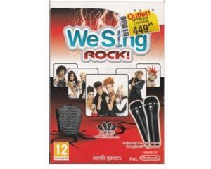 We Sing : Rock! m. 2 mikrofoner (forseglet) (Wii)