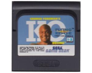 George Foreman's K.O. Boxing (Game Gear)