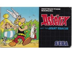 Asterix and the Great Rescue (SMD manual)