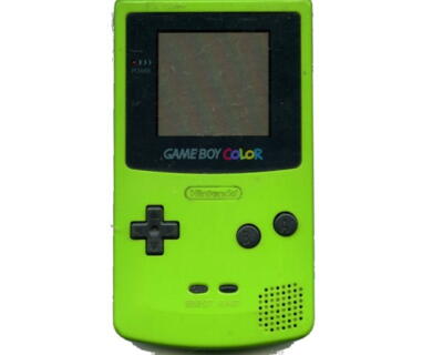 Game Boy Color (GBC) grøn (kosmetiske fejl)
