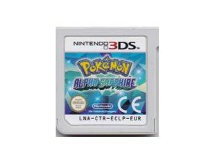 Pokemon Alpha Sapphire u. kasse og manual (3DS)