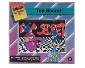 Top Secret (euro power pack) m. kasse og manual (Amiga)