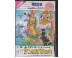 Lucky Dime Caper starring Donald Duck m. kasse (misfarvet) (SMS)