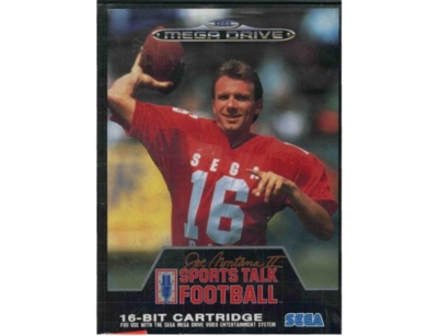 Joe Montana II m. kasse (slidt) og manual (SMD)