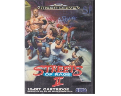 Streets of Rage II m. kasse (SMD)