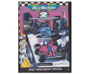 Micro Machines 2 : Turbo Tournament m. kasse og manual (SMD)