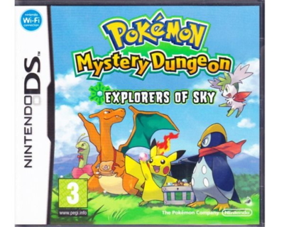 Pokemon Mystery Dungeon : Explores of Sky u. manual (Nintendo DS)