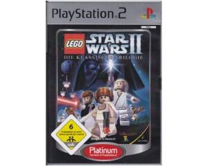 Lego Star Wars II : The Original Trilogy (tysk kasse og manual) (platinum) (PS2)