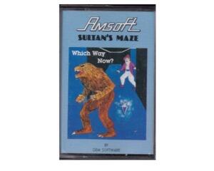 Sultan's Maze (bånd) m. kasse og manual (Amstrad)