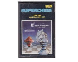 Super Chess (bånd) m. kasse og manual (Amstrad)