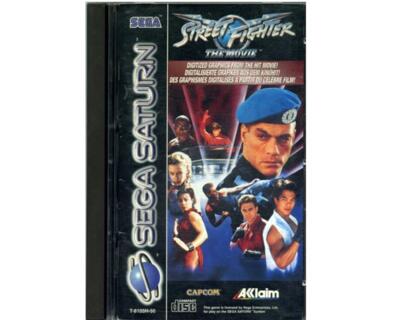 Street Fighter : the Movie m. kasse og manual (Saturn)