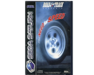 Need for Speed, the m. kasse og manual (Saturn)