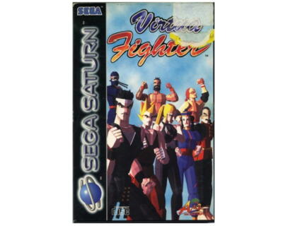 Virtua Fighter m. kasse og manual (Saturn)