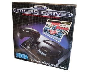 Sega Mega Drive m. kasse (Super Monaco GP)