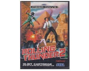 Rolling Thunder 2 m. kasse og manual  (SMD)