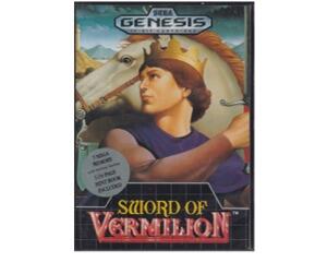 Sword of Vermilion m. kasse og manual (Genesis) (SMD)