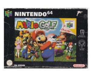 Mario Golf m. kasse (slidt) (N64)