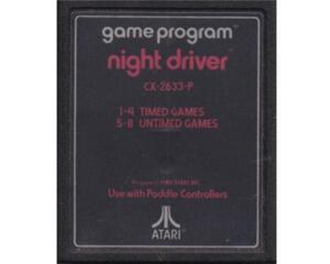 Night Driver (tekst label) (Atari 2600)