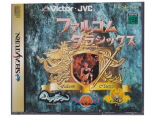 Falcom Classics (Jap) m. kasse og manual (Saturn)