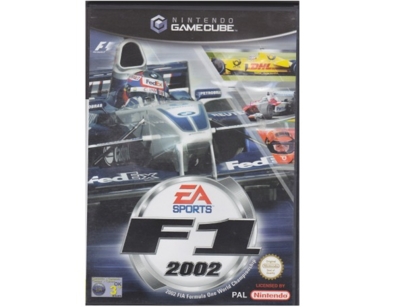F1 2002 (tysk kasse og manual) (GameCube)