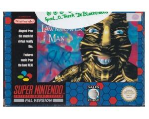 Lawnmower Man, The m. kasse (skadet) og manual (SNES)