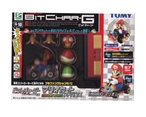 Tomy fjernstyret Mario Kart m. tilbehør i kasse