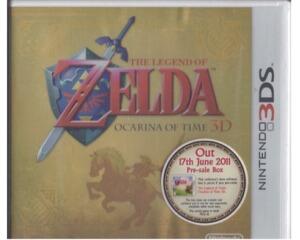 Legend of Zelda, The: Ocarina of Time 3D (Inkludere Foil Presale Box) (3DS)