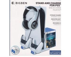 Ps5 ladestander m. kasse