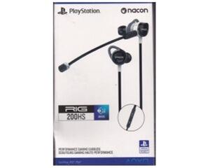 PS4 / PS5  Høretelefoner m. ledning  (Nacon Rig 200HS) (ubrugt)