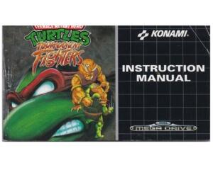 Teenage Mutant Hero Turtles - Tournament Fighters (slidt) (SMD manual)