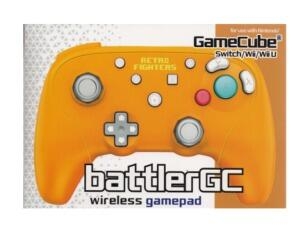 GameCube BattleGC Trådløs Controller (orange) (ny vare)