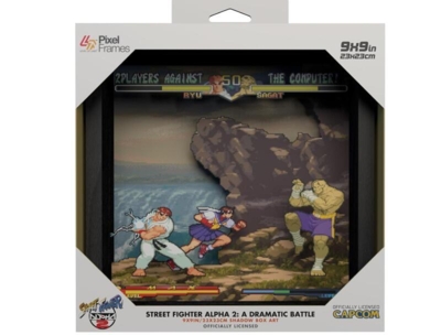 Pixel Frame : Street Fighter Alpha 2 : A Dramatic Battle (ny vare)
