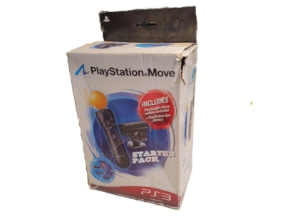 Playstation Move Start Sæt m. kasse (slidt) og manual