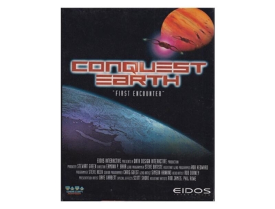 Conquest Earth - First Encounter m. kasse og manual (CD-Rom)