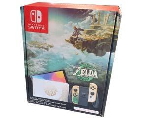 Nintendo Switch OLED (Zelda Tears of the Kingdom edition)  (brugt) m. kasse og manual