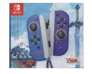 Switch Blå/Lilla Joy-Con Par m. kasse og manual (Zelda Skyward Sword)