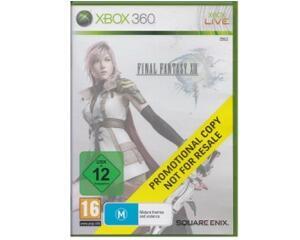 Final Fantasy XIII u. manual (promo) (Xbox 360)