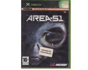 Area 51 u. manual (Xbox)