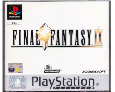 Final Fantasy IX (platinum) (italiensk) (kasse skadet) (PS1)