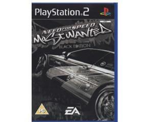 Need for Speed : Most Wanted (Black Edition) u. manual (PS2)