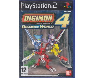 Digimon 4 : Digimon World (italiensk kasse og manual) (PS2)