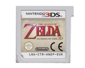 Zelda : Ocarina of Time 3D u. kasse og manual (3DS)