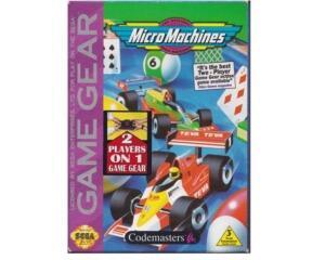 Micro Machines m. kasse og manual (Game Gear)
