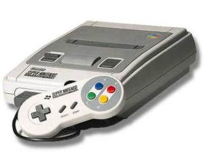 Super Nintendo incl 2 pad (m. kosmetiske fejl)