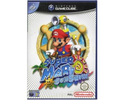 Super Mario Sunshine (fransk kasse og manual) (GameCube)