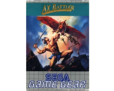 Ax Battler : A Legend of Golden Axe m. kasse og manual (Game Gear)