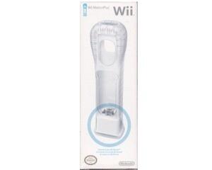 Wii Remote Motion Plus addon m. Gummi (orig) m. kasse og manual (forseglet)